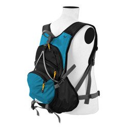 Sac à dos de sport pour le vélo, le jogging, la piscine ou la salle de sport, avec un espace pour le casque - blue