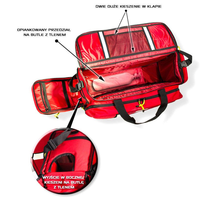 Bolsa de emergencia/bombero 94l TRM-70