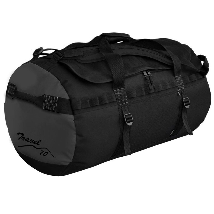 Bolsa de deporte de viaje tamaño "m" 70l Travel grafito