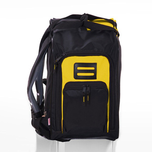 Skirucksack Tasche für Schuhe und Helm "Ski" gelb